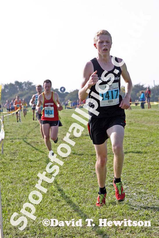 Senior men Jonny Currie, Sherman Cup, Hedley Farm, Tanfield, County Durham.